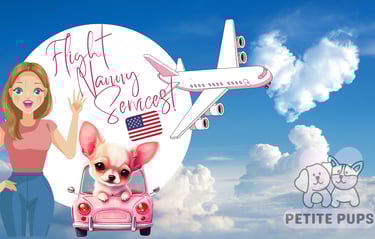 Petite Pups - Flight Nanny Services Nationwide USA - PetitePups.com