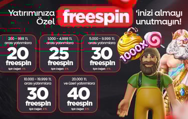 Tokyobet casino freespin yatırıma ek bonuslar