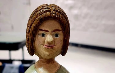 Carved by Ron Gonyea 