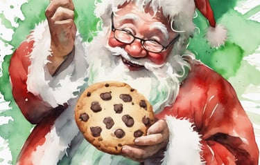 green and red light digital wallpaper