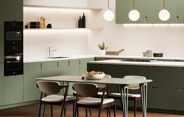 kitchen 3d rendering by zubair kitchens