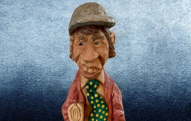 Carved by Jim Oehmke