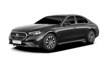 a black mercedes benz E Class