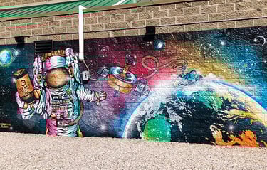 Boulder Beer Company Wall Mural