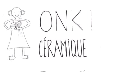 onk! céramique atelier vente de poterie cours de poterie