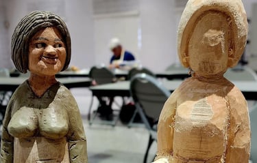 Carved by Ron Gonyea 