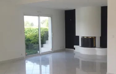 Peinture décorative cheminée, miliandeco