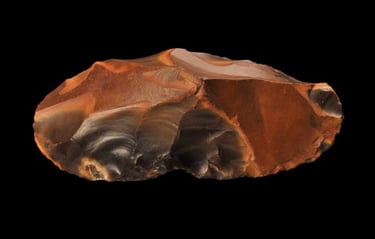 Biface. Silex.