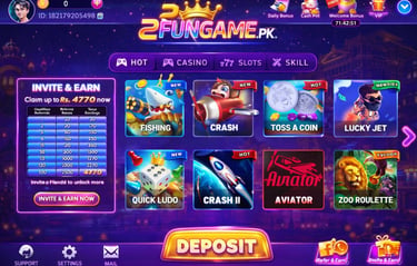 2FunBet live casino games with real dealers and interactive gameplay