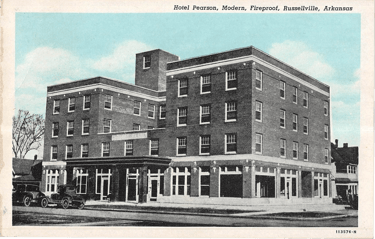 Hotel Pearson, Main Street - Russellville, AR (1946)
