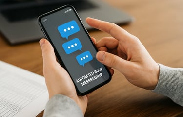 Sistema de mensajería masiva automatizada de Now Strategy Studio sin pagos mensuales