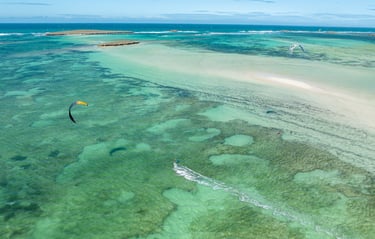 cours de kitesurf Madagascar Baie de Sakalava