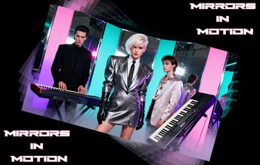 Mirrors in Motion - CinderCog Works Artist