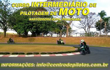 CURSO INTERMEDIÁRIO DE PILOTAGEM DE MOTO