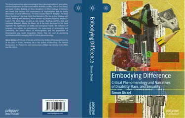 book cover collage art