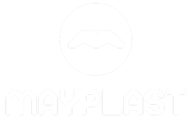 logo mayplast blanco