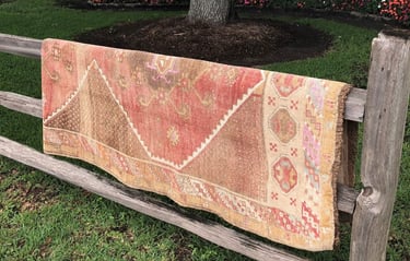 Our vintage rugs collection include beautiful pieces from Kars, Turkey that have unique design and colors