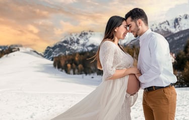 sesión de fotos para embarazadas en Bariloche