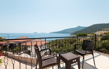 Seefront apartment with stunning view