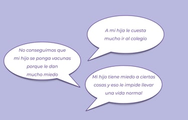 A mi hija le cuesta mucho ir al colegio