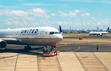 United Airline Plane Customer service
