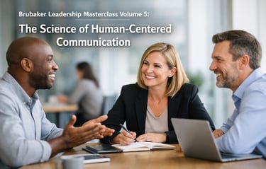 The Brubaker Feedback Loop diagram for human-centered communication in management coaching.