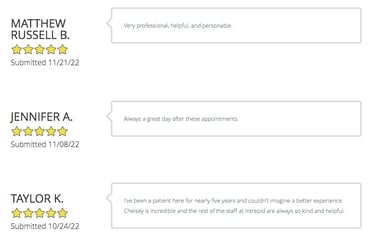 Website Reviews