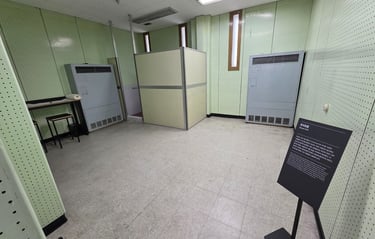 One of the 5th floor rooms where prisoners were held