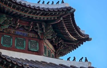 Hwangudan Altar roof detail