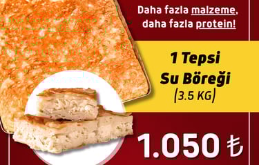 Mis Tepsi Su Böreği İstanbul Sipariş