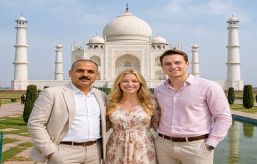 Taj Mahal India Tours from USA
