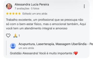 Avaliação Google Pedro Gomes