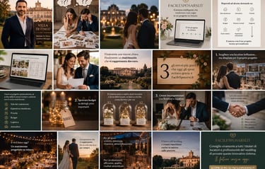 Sposi, location manager, wedding planner