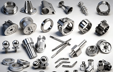 Custom CNC machined titanium components with complex geometries and tight tolerances