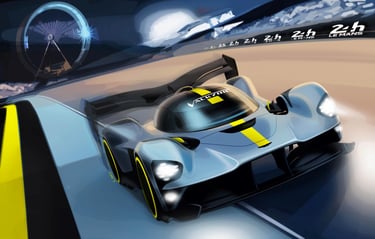 aston martin valkyrie 24 heures du mans hypercar