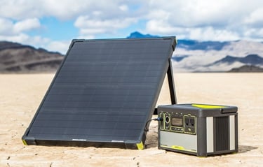 Goal Zero portable solar power generators san antonio Texas
