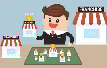 a man in a suit and tie is holding a gold coin
