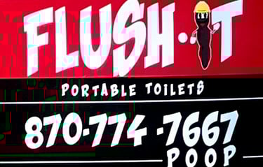Flush it portable toilets