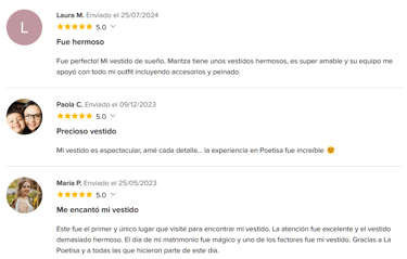 vestidos de novia recomendados en Bogotá