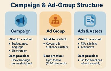 Microsoft ads structure