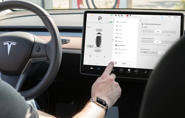 HMI Design for Tesla