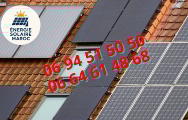 Énergie Solaire Maroc contactez 0694515050