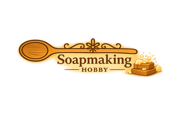 Soapmaking Hobby logo with spoon