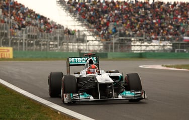 Michaelis Schumacheris Mercedes