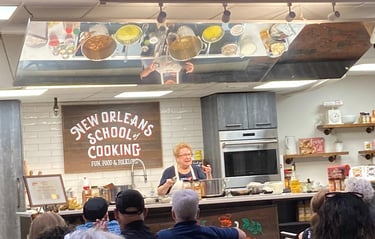 New Orleans School of Cooking Demo