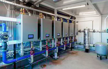 sistemas de calefacción doméstica e industrial