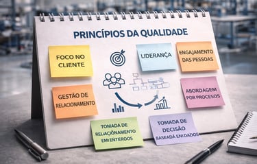 principios da gestao da qualidade como foco no cliente liderança melhoria continua e tomada de decis