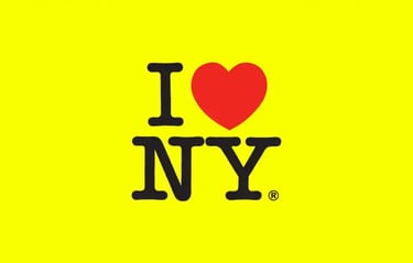 I Love New York Logo Glaser I love NY FEVR Motion Graphics Services New York Yellow