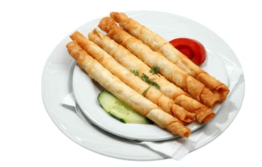 Börek met geitenkaas