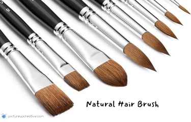 natural hair brush pictureupcreative